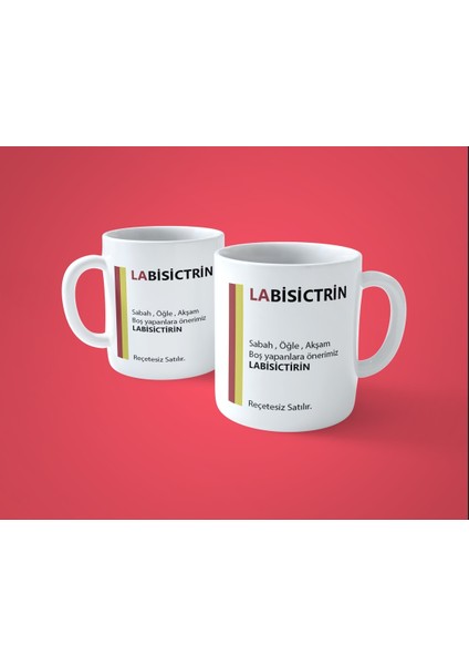 Labisictrin Baskılı Espirili Komik Kupa Bardak fiyatları