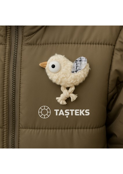Ütülenebilen Veya Sticker Olarak Kullanılabilen Ponpon Kuş Patch fiyatları