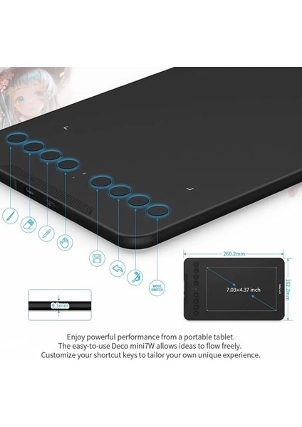 Xppen Kablosuz Çizim Tableti Deco Pro Mw 2nd modelleri