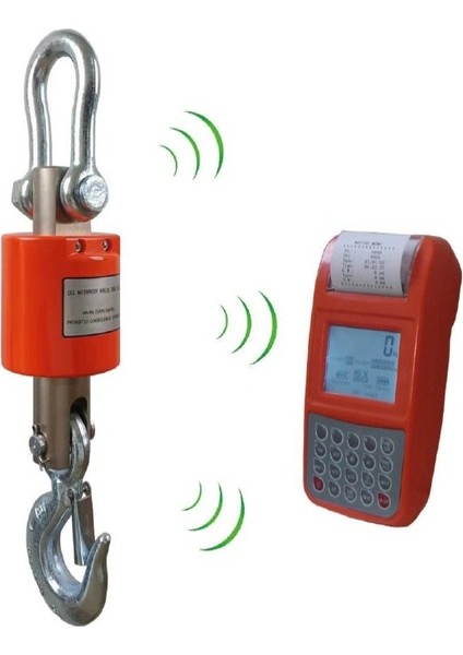 Ocs-Rp 10 Ton x 5 kg Yazıcılı Vinç Baskülü