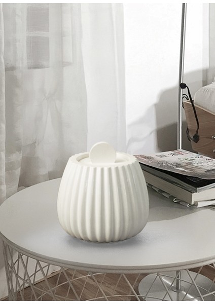 Yasemin Kokulu Mum, Dekoratif Beton Mum modelleri