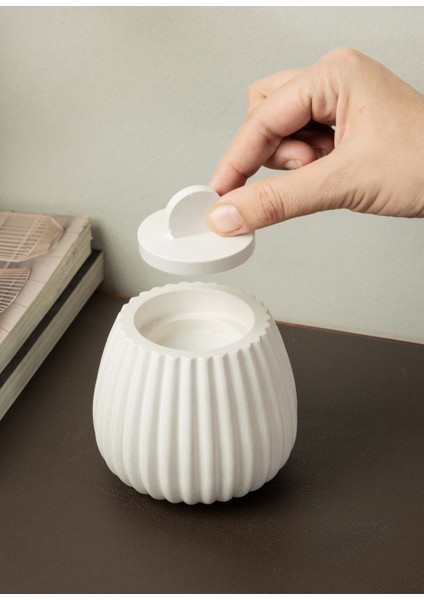 Yasemin Kokulu Mum, Dekoratif Beton Mum indirimleri