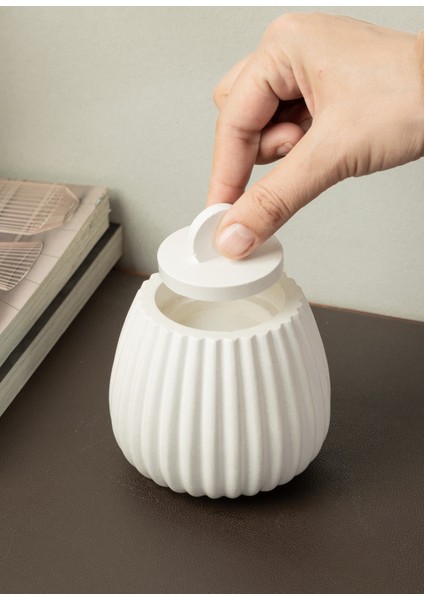 Yasemin Kokulu Mum, Dekoratif Beton Mum