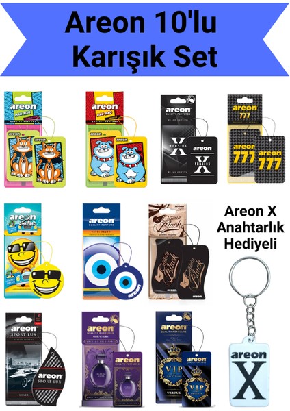 10'lu Karışık Set (10 Farklı Koku)