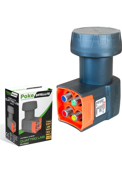 Dörtlü Santral Lnb Quattro Yeni 5g 3D 4-8k Poke PK-0004