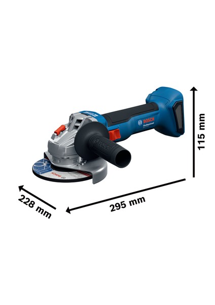 Gsr 18V-45 Akülü Vidalama + Gws 18V-8 Akülü Taşlama 2 x 4 Ah Akülü Kombo Set 0615A5007N modelleri