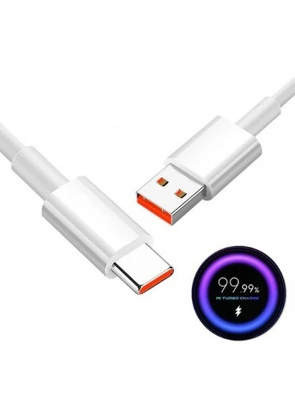 Oneplus 10T Ile Uyumlu 6A 120W Süper Hızlı Şarj Usb-C Kablo M6 fiyatları