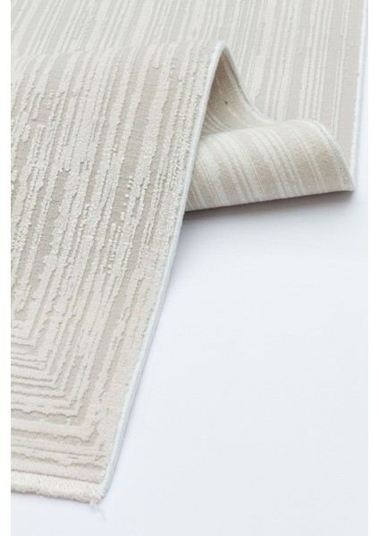 Queen 8112 Beyaz - Viskon Bambu Halı | Dokuma Salon Halısı fırsatları