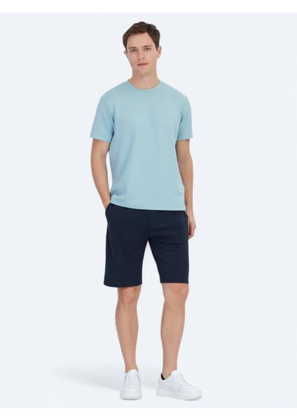 Mint Düz Bisiklet Yaka T-Shirt fiyatları