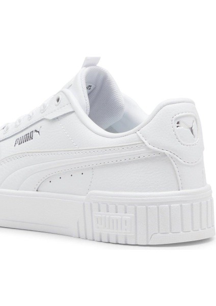 Carina 2.0 Lux Kadın Sneakers Beyaz-Gri Düz Taban Tekstil Malzeme ile Günlük Kullanım indirimleri