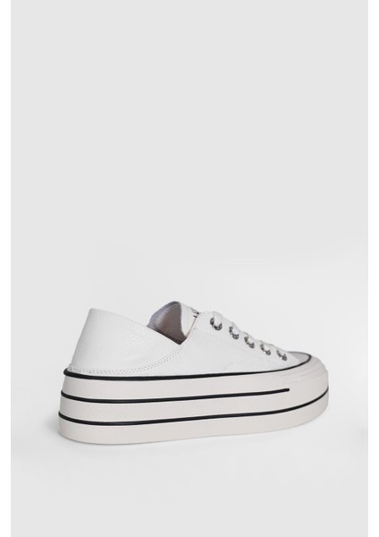 Pamela Beyaz Kadın Sneaker Ayakkabı 121230001
