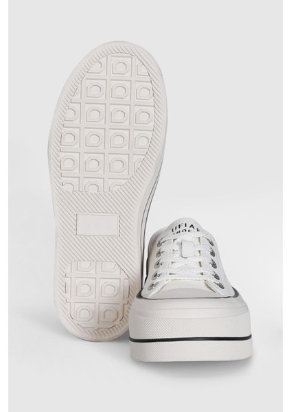 Pamela Beyaz Kadın Sneaker Ayakkabı 121230001