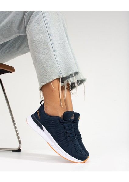 Manaus Lacivert Turuncu Kadın Spor Ayakkabı 101 21200-Z
