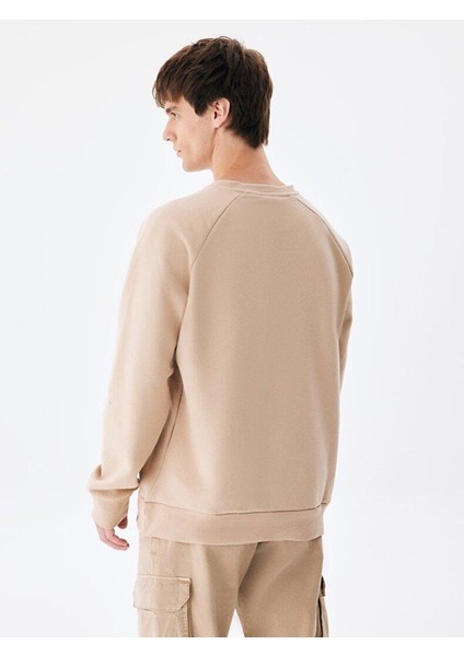 Bej Sweatshirt