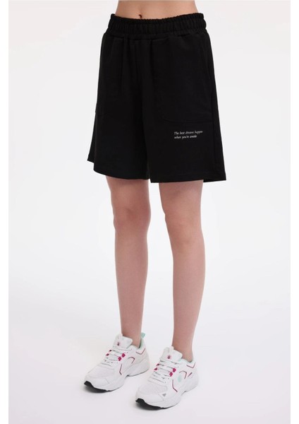 Wb Anna 20SL19 5fx Siyah Kadın Şort