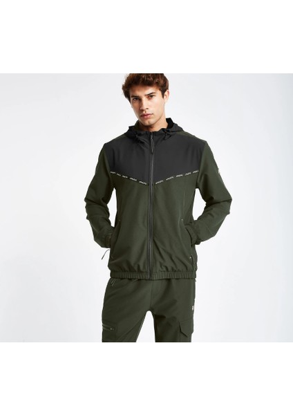 Erkek Fermuarlı Kapüşonlu Sweatshirt 24N-1102