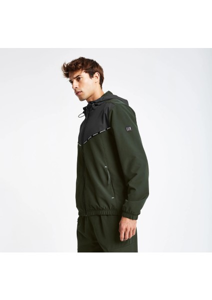 Erkek Fermuarlı Kapüşonlu Sweatshirt 24N-1102