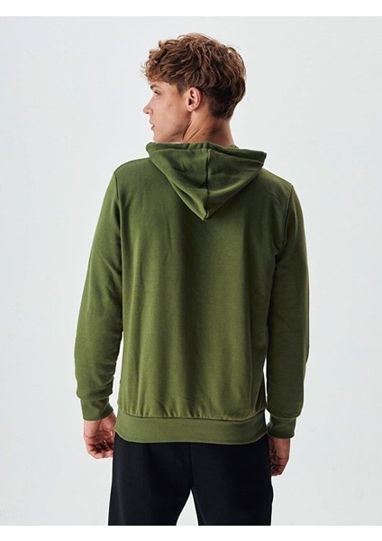 MAFOMA Slogan Baskılı Siyah Sweatshırt