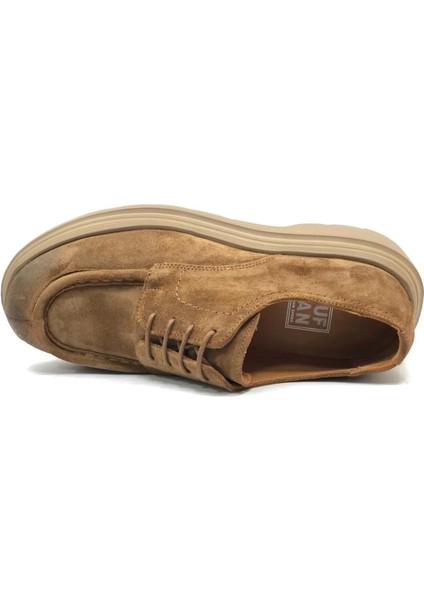 Logan Erkek Deri Ayakkabı Kahverengi