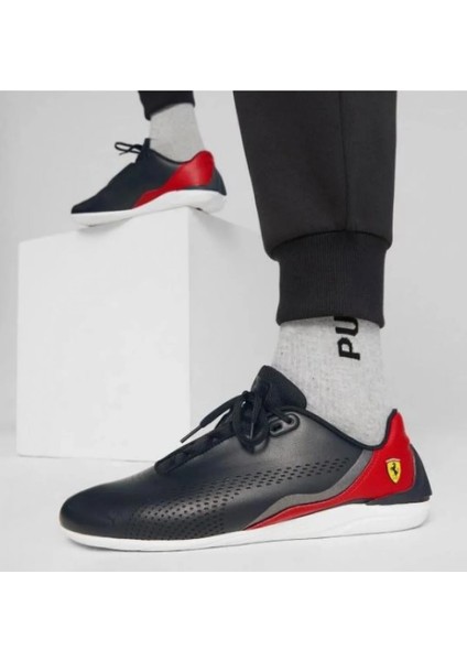 FERRARI DRIFT CAT DECIMA 307193-07 ERKEK SİYAH- KIRMIZI Günlük Sneaker Ayakkabı