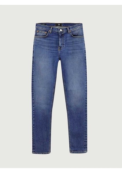 Erkek Smarty Y Dar Paça Orta Bel Jean Pantolon fırsatları