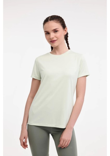 Wb Pes C Neck 11SN230 5fx Sarı Kadın Kısa Kol T-Shirt