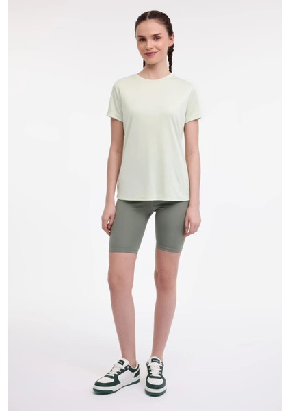 Wb Pes C Neck 11SN230 5fx Sarı Kadın Kısa Kol T-Shirt