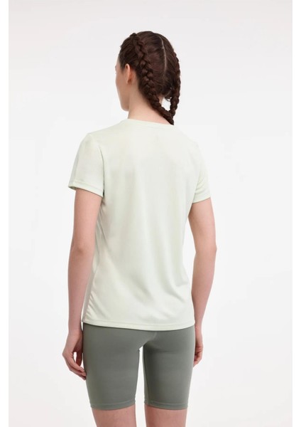 Wb Pes C Neck 11SN230 5fx Sarı Kadın Kısa Kol T-Shirt