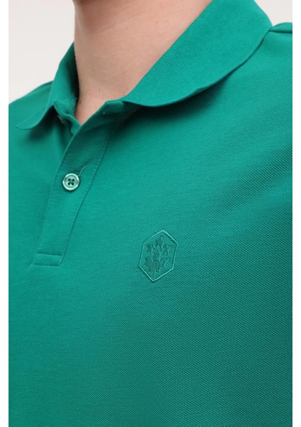 MB CT953 Polo T-Sh 5fx Yeşil Erkek Kısa Kol T-Shirt