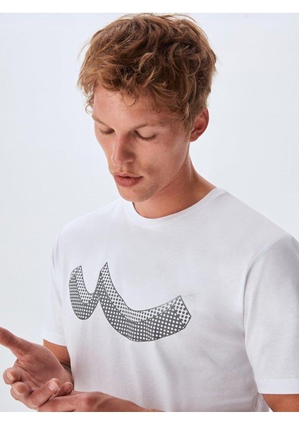 Erkek Beyaz T-Shırt
