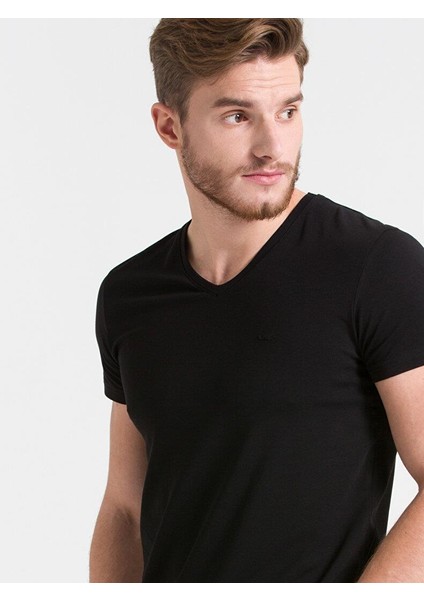 Erkek Siyah T-Shırt
