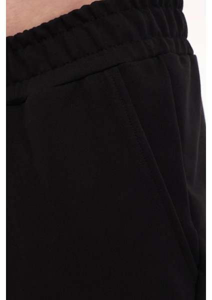 MB JG 22SN226 5FX Siyah Erkek Eşofman Altı