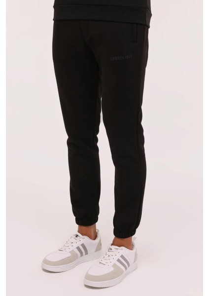 MB ROS 22HS111 4PR Siyah Erkek Eşofman Altı