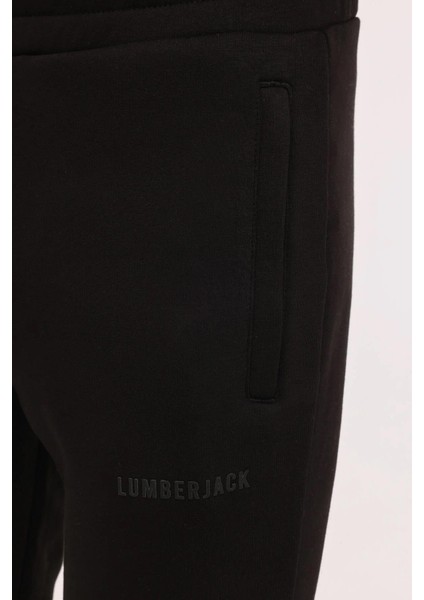 MB ROS 22HS111 4PR Siyah Erkek Eşofman Altı