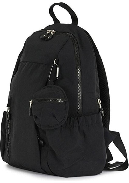 Krkl Basıc Bzklu Srt 5pr Siyah Kadın Sırt Çantası