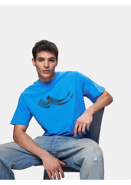 Dafaya Erkek Baskılı Tişört