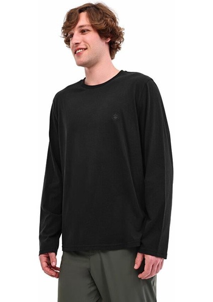 Lumberjack MB LOEN 14LJK-130-33 5PR Siyah Erkek Uzun Kol T-Shirt indirimleri