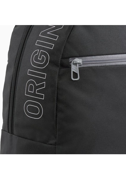 PHASE Backpack II PU Siyah Erkek Sırt Çantası