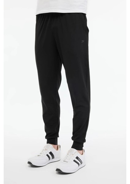 MB PES 22SN224 5FX Siyah Erkek Eşofman Altı