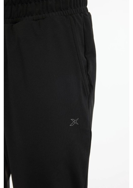 MB PES 22SN224 5FX Siyah Erkek Eşofman Altı