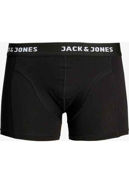 JACK&JAONES Jacanthony Erkek Siyah 3 lü Paket Boxer