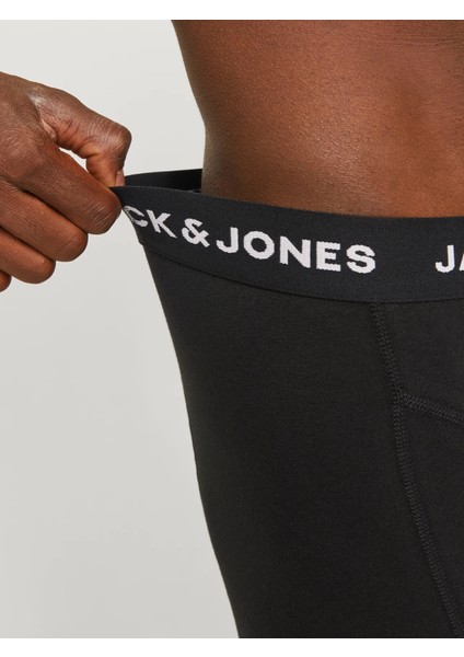 JACK&JAONES Jacanthony Erkek Siyah 3 lü Paket Boxer