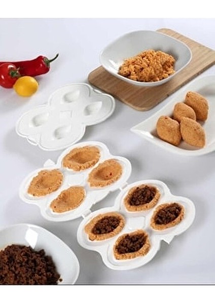 Pratik Içli Köfte Kalıbı Içli Köfte Aparatı - Içli Köfte Kalıbı Içli Köfte Aparatı Sert Plastik fiyatları