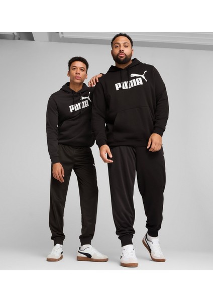 ESS No. 1 Logo Poly Pants Siyah Erkek Eşofman Altı