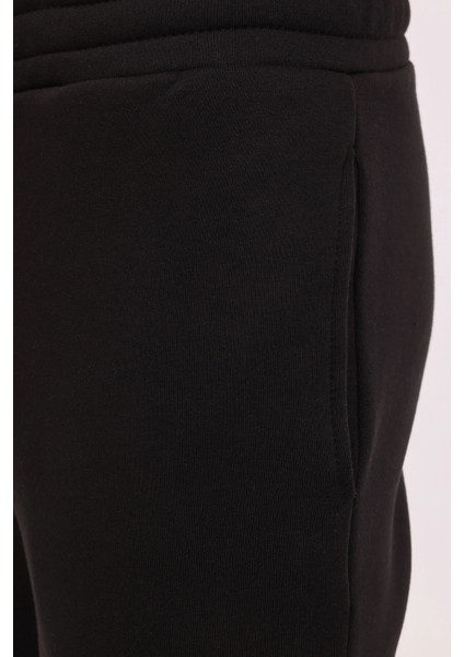 MB SN326 Jogger 4pr Siyah Erkek Eşofman Altı