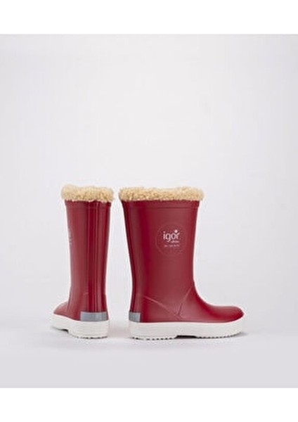 W10207 IGOR005 Splash Nautıco Borreguıto /rojo Kırmızı Unisex Kürklü Çizme modelleri