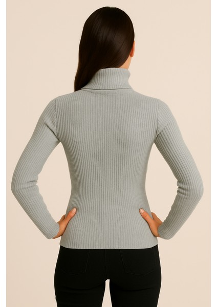 Premium Balıkçı Yaka Kaşkorse Şardonlu Slimfit Boğazlı Kazak-Uzun Kollu Dar Body fiyatları