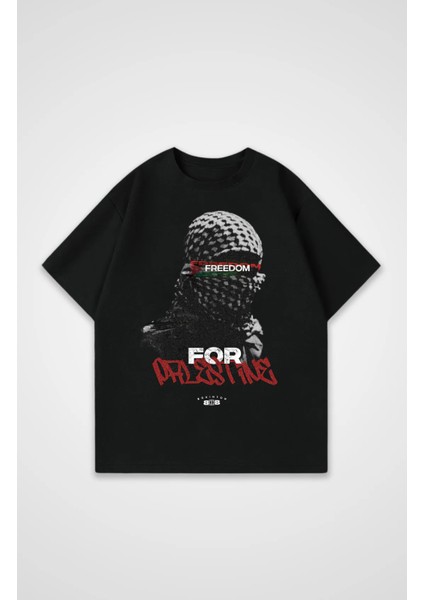 Plastıne Baskılı Tişört – Oversıze Kalıp – 1. Sınıf Kaliteli Kumaş