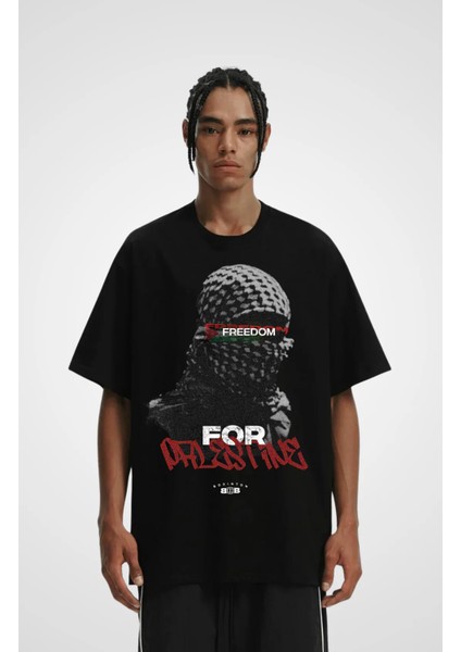 Plastıne Baskılı Tişört – Oversıze Kalıp – 1. Sınıf Kaliteli Kumaş fiyatları