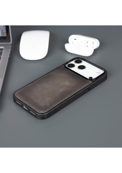 Casper iPhone 17 Pro Max Hakiki Deri Manyetik Cüzdan Kılıfı – Toronata indirimleri